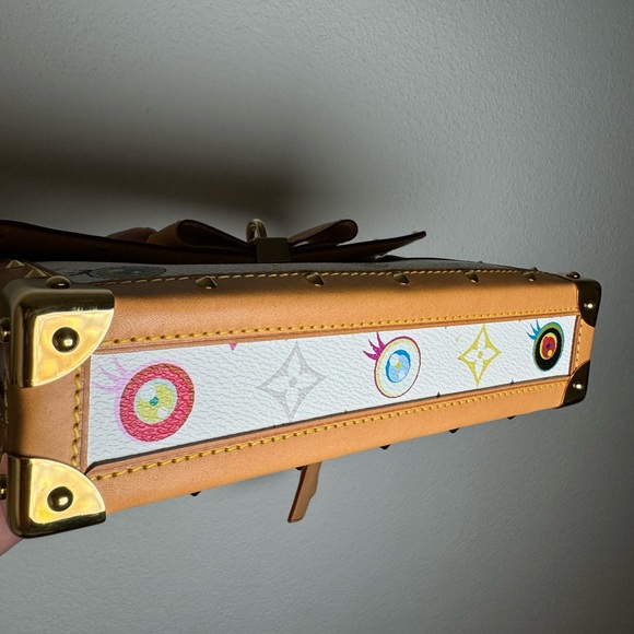 Louis Vuitton Limited Murakami Monogram Multicolor Eye Miss You Flap Bag - Picture 5 of 8
